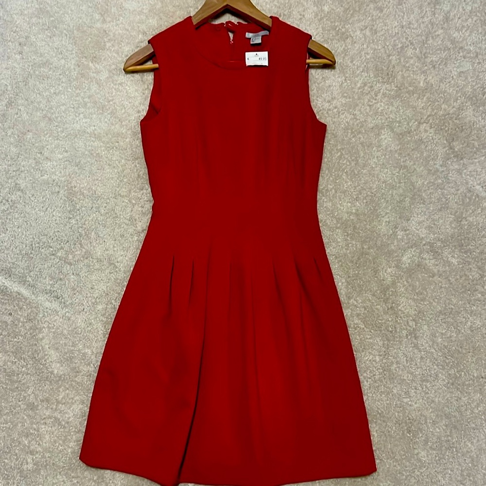 H&M red dress size 6
